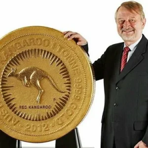 Самая тяжелая монета в мире.