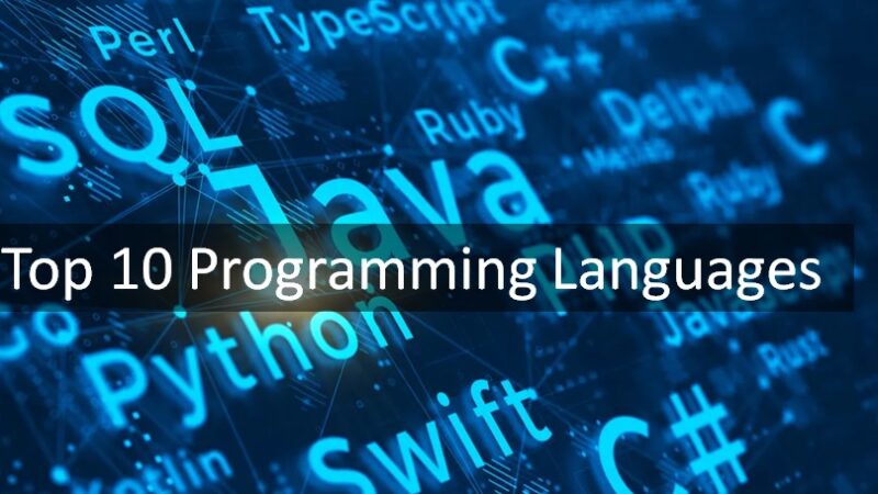 Топ-10 языков программирования на 2023 год
